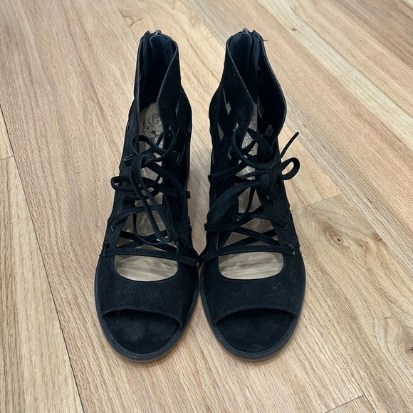 Lace up heeled sandal booties - Picture 2 of 6
